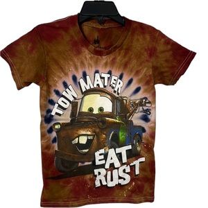 Disney Parks Cars Tow Mayer Eat Rust Tie Dye Shirt